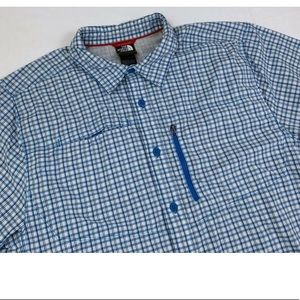 NORTH FACE camping hiking shirt sz large